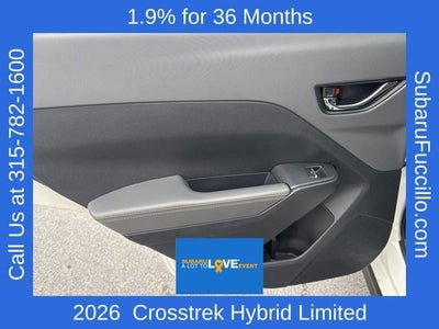 2026 Subaru CROSSTREK Limited Hybrid