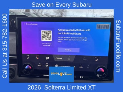 2026 Subaru SOLTERRA Base