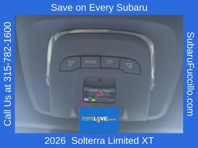 2026 Subaru SOLTERRA Base
