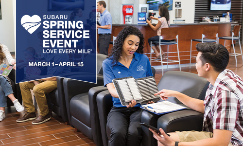 Summer Service Event. Special savings through April 15th. 