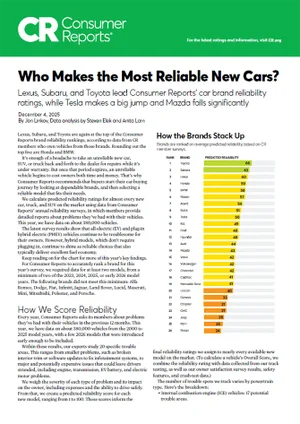 Who Makes the Most Reliable Cars | Fuccillo Subaru in Watertown NY