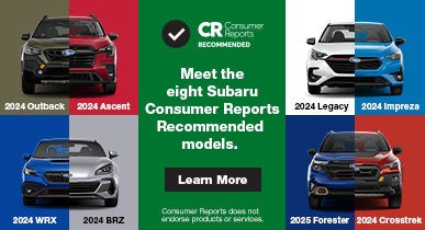  Consumer Reports 2024 | Fuccillo Subaru in Watertown NY
