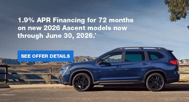 Ascent | Fuccillo Subaru in Watertown NY