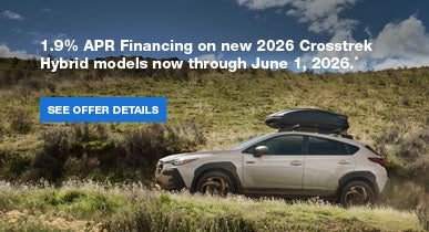 Crosstrek Hybrid | Fuccillo Subaru in Watertown NY