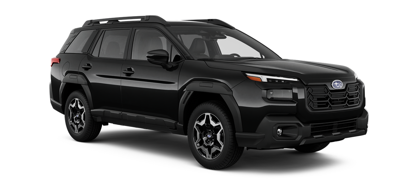 2026 Subaru Outback Touring Shown in Crystal Black Silica