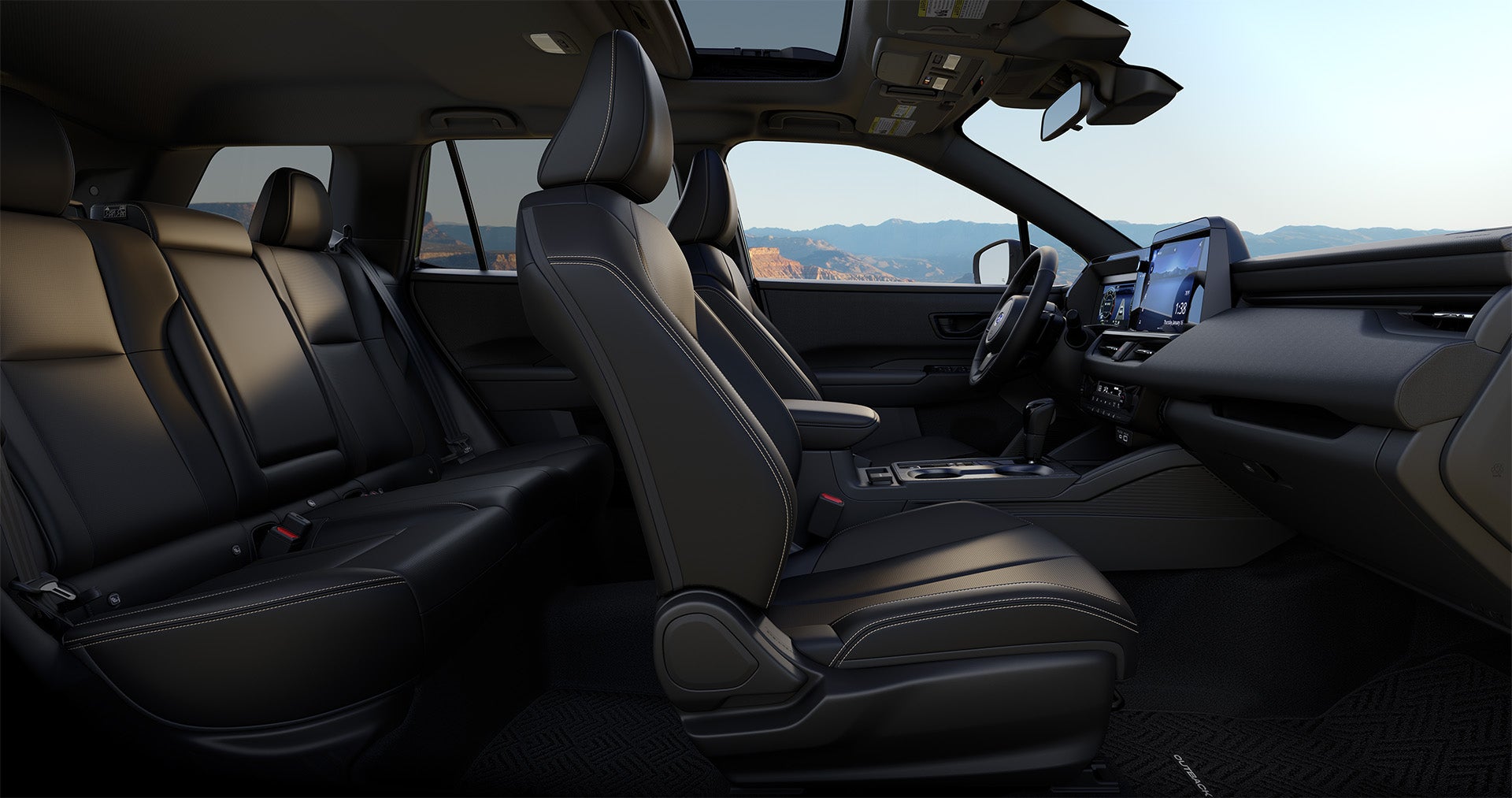 2026 Subaru Outback Limited XT Shown in Slate Black Leather